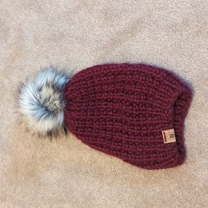 NWOT Knit slouchy beanie winter hat